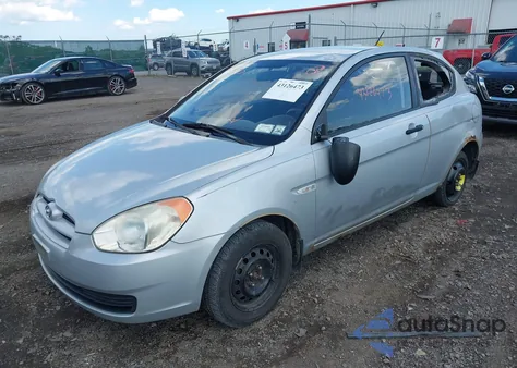 2009 Hyundai Accent Gs из США, поврежденный, VIN KMHCM36C29U141710